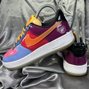 Nike Undefeated x Air Force 1 Low Total Orange DV5255-400 Women's 7 Men's 5 Shoe